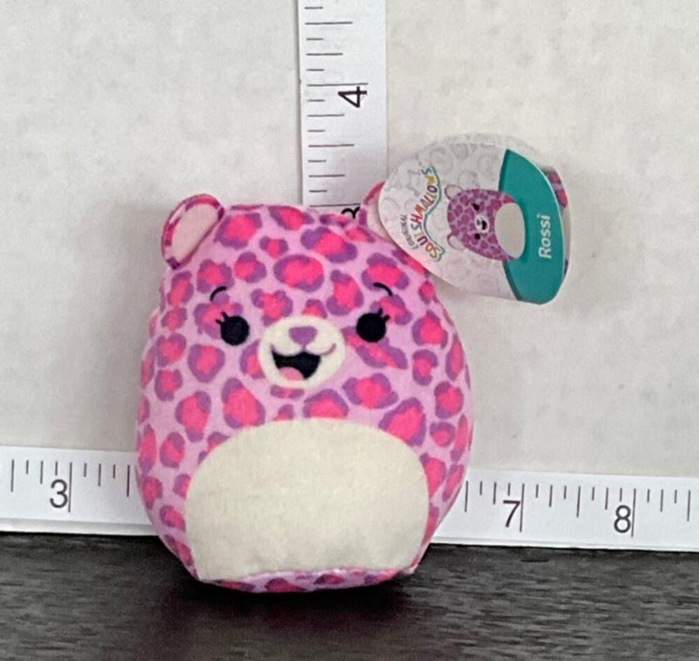 3" McDonald's Happy Meal Rossi the Cheetah Squishmallow NWT